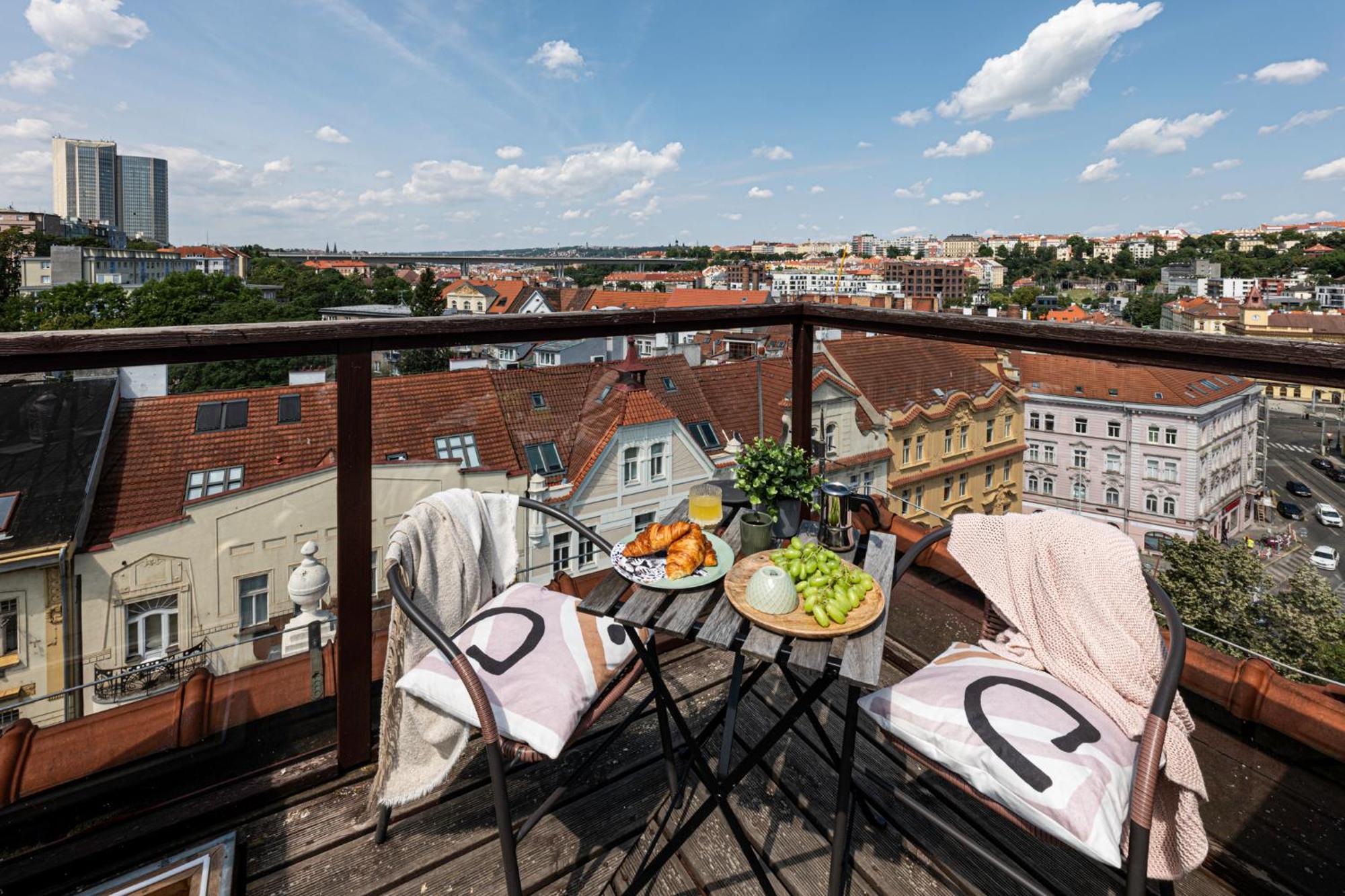 Prague Days - Terrace - Stunning View - Duplex Lejlighed Eksteriør billede