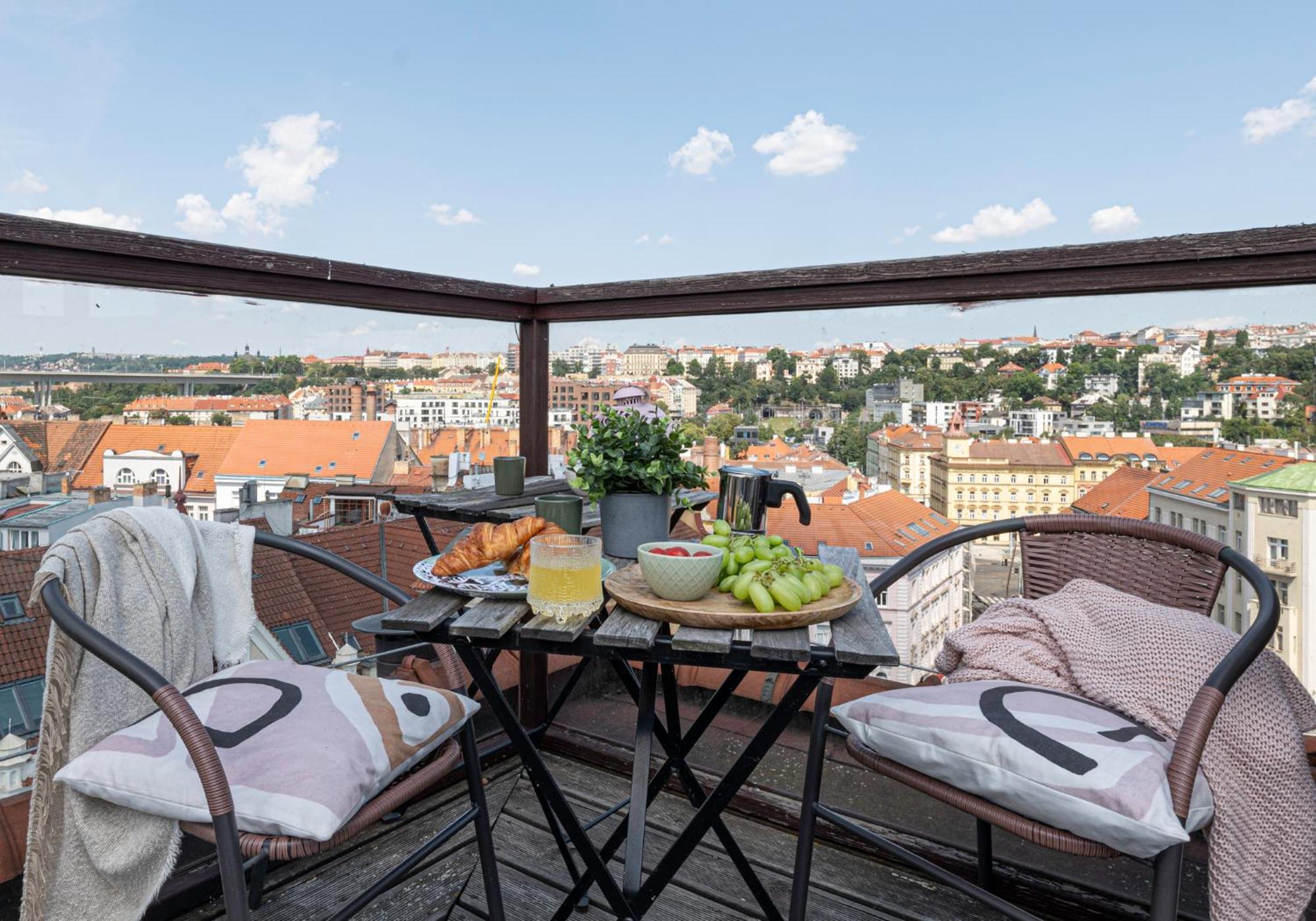 Prague Days - Terrace - Stunning View - Duplex Lejlighed Eksteriør billede